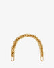 Clare V Shortie Strap Vintage Gold Metal Link Clare V Shortie Strap Vintage Gold Metal Link
