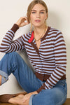 Harlow Striped Cardigan
