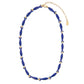 Enamel Sardine Necklace in Cobalt