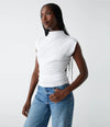 Amara Ribbed Mock Neck