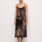 Krissa Drape Front Midi Dress