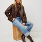 MacKenzie Reversible Fur Coat