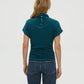 Lara Ribbed Mock Neck