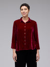 Velvet Crop Easy Shirt