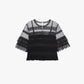 Winter Mesh Flounce Top