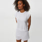 Brooklyn Power Shoulder Sweatshirt