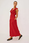 Beaux Tomato Dress