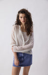 Bodyrow Cardigan in Polar Melange
