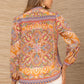 Ryder Silk V Neck Top