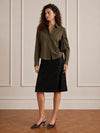 Celine Vegan Suede Shirt