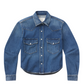 Western Cropped Shirt in Chaya Denim