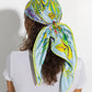 Sunkissed 35" Silk Square Scarf