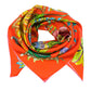 Sunkissed 35" Silk Square Scarf