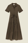 Martina corduroy dress, deep teal