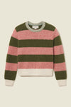 Cleo Sweater Pink Stripe