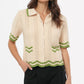 Amelia Scallop Cardigan