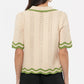 Amelia Scallop Cardigan