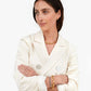 Clare V Glass Bead Stretch Bracelet