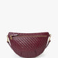 Grande Fanny Cassis Woven Zig Zag