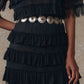 Winter Mesh Flounce Skirt