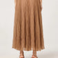 Fiori pleated skirt
