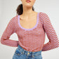 Catalina Pullover in Lavender Cocoa