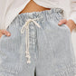 Foster Short in Indigo Stripe