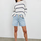 Evangeline Navy Stripe