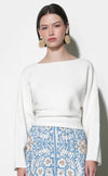 Valerie Open Back Sweater