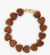Wood Heart Collar