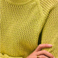 Boucle Mesh Cotton Sweatshirt