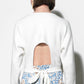Valerie Open Back Sweater