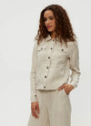 Jean Linen Jacket