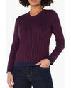 Crewneck Ribbed Sweater