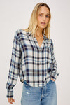 Malin Shirt Ecru Midnight