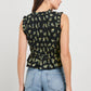 Martine Top in Dark Amaryllis