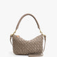 Petit Moyen in Dove Puffy Woven