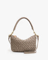 Petit Moyen in Dove Puffy Woven