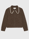 Crochet Collar Cardigan