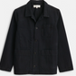 Britt Work Jacket in Washed Black