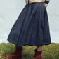 Rhythm Skirt Riverside Blue