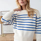 Lake Sweater Blue Stripe