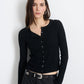 Kristin Ribbed Cardigan