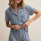 Maddie Gingham Short