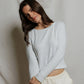 Ainsley LS Striped Top