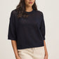 Vienna  Cotton Cashmere Mesh Sweater