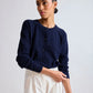Hartford Navy Cardigan