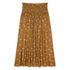 Canary Skirt in Copper Bubble Dot