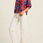 Loren Blouse Poincianna Floral