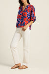 Loren Blouse Poincianna Floral